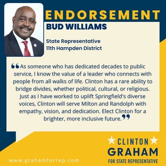 Endorsement from State Representative Bud Williams